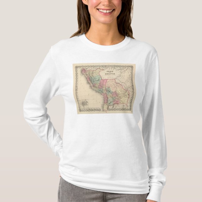 Peru och Bolivia 4 T-shirt (Framsida)