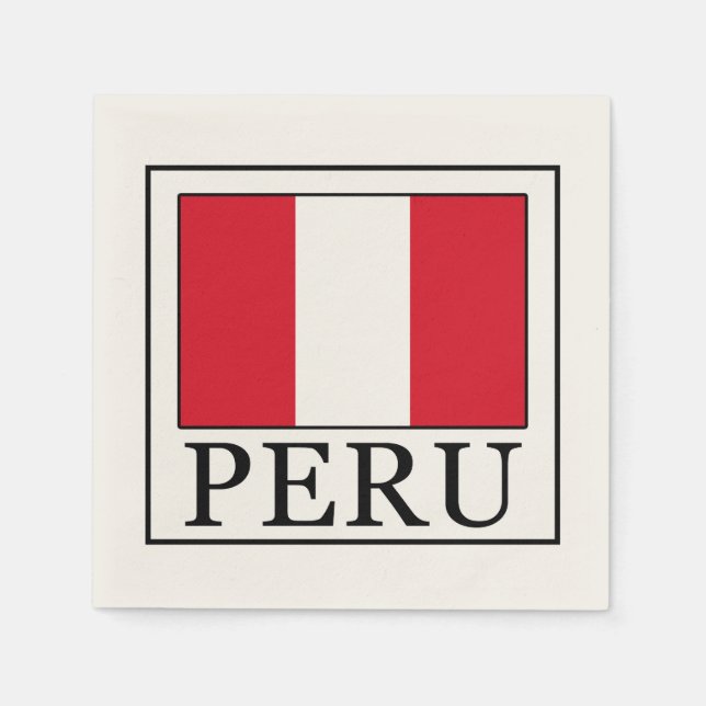 Peru Pappersservett (Framsidan)