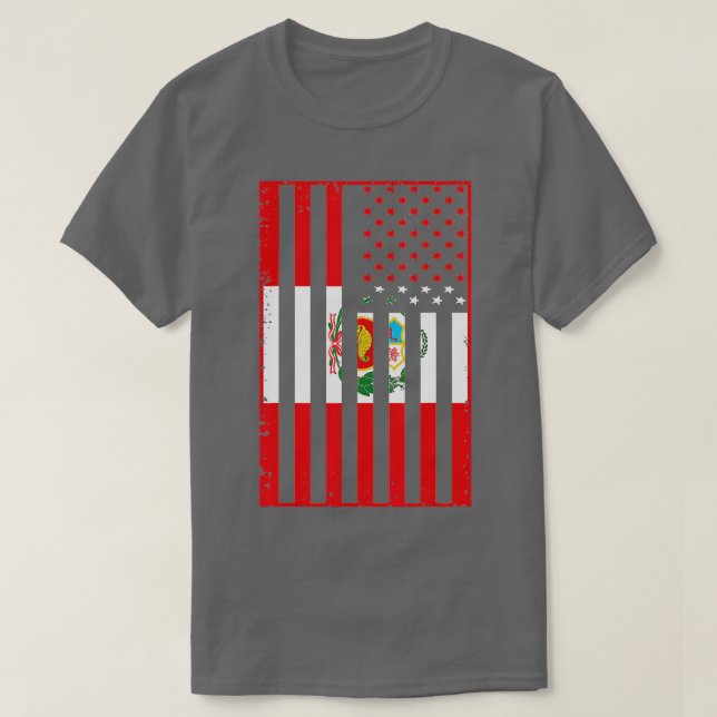 Peru Peruanska amerikanska Flagga Manar Women Kids T Shirt (Design framsida)