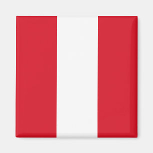 Peru (Peruanska) Flagga Magnet