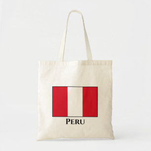 Peru (Peruanska) Flagga Tygkasse