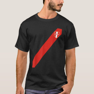 Peru Peruvian Escudo Jackar om Arm Manar Women SOC T Shirt