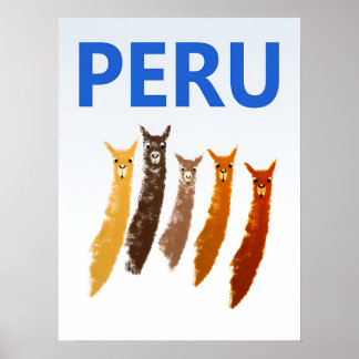 Peru plakaten poster