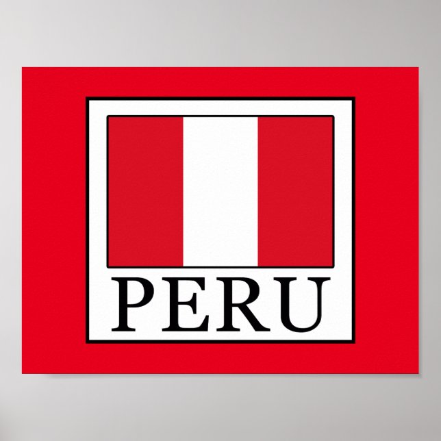 Peru Poster (Framsidan)