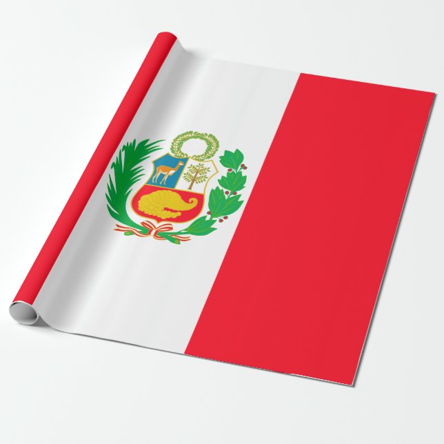 Peru Presentpapper (Utrullad)