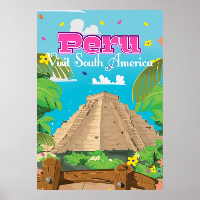 Peru researesaffichekonst. poster (Framsidan)