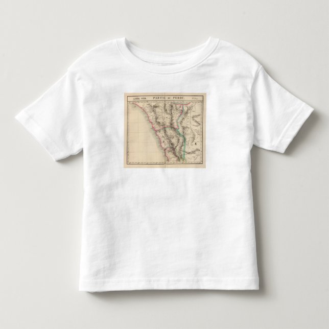 Peru South America 14 T Shirt (Framsida)