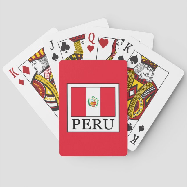 Peru Spelkort (Baksidan)