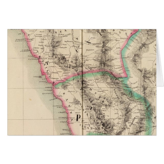 Peru, Sydamerika 14 Hälsningskort (Framsidan Horizontal)