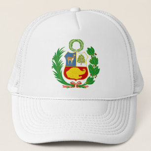 Peru vapensköldhatt keps