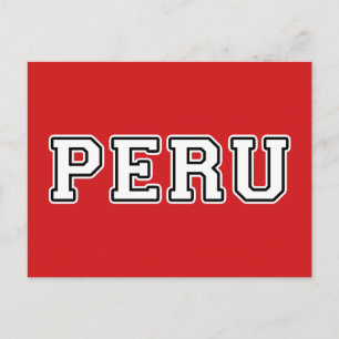 Peru Vykort