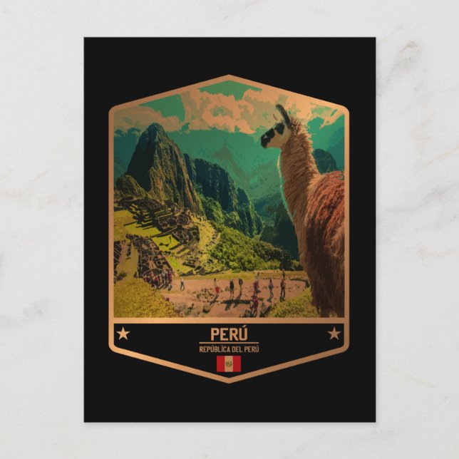 Peru Vykort (Framsida)