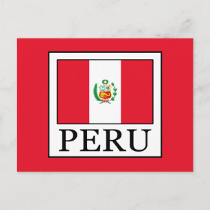 Peru Vykort
