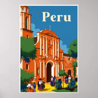 Peruaffisch Poster