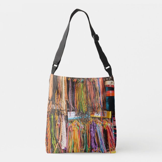 Peruanen marknadsför axelväska (Baksida)