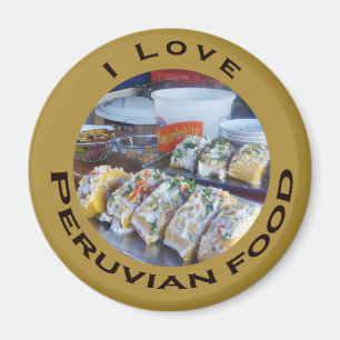 Peruansk Causa Magnet