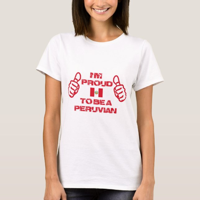 Peruansk design t-shirt (Framsida)