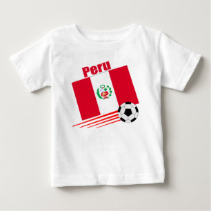 Peruansk fotbollsgrupp t-shirt