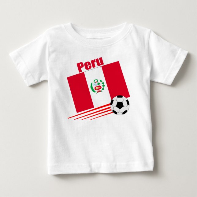 Peruansk fotbollsgrupp tröja (Framsida)