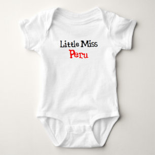 peruansk lilla fröken t shirt