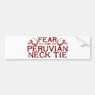 Peruansk nackeTie Bildekal