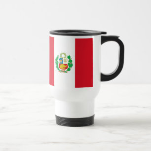 Peruansk statlig flaggamugg resemugg