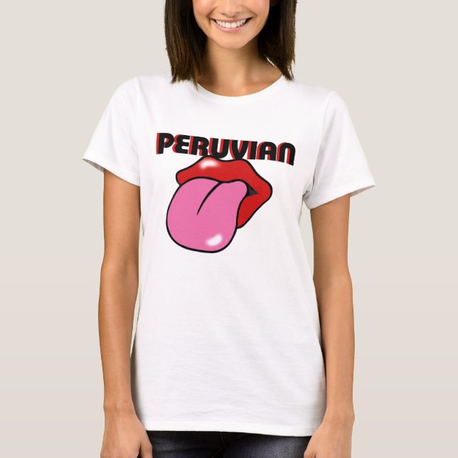 Peruansk T-tröja T-shirt (Framsida)