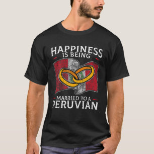 Peruanska Bröllop, Republiken Peru, gift kulturar T Shirt
