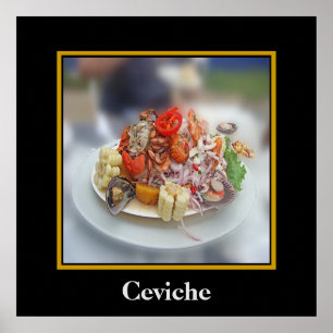 Peruanska Ceviche Poster