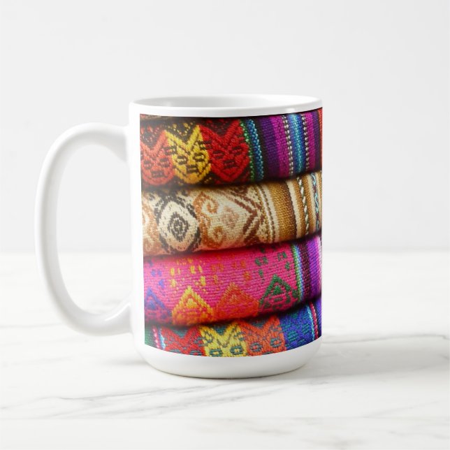 Peruanska filtar kaffemugg (Vänster)
