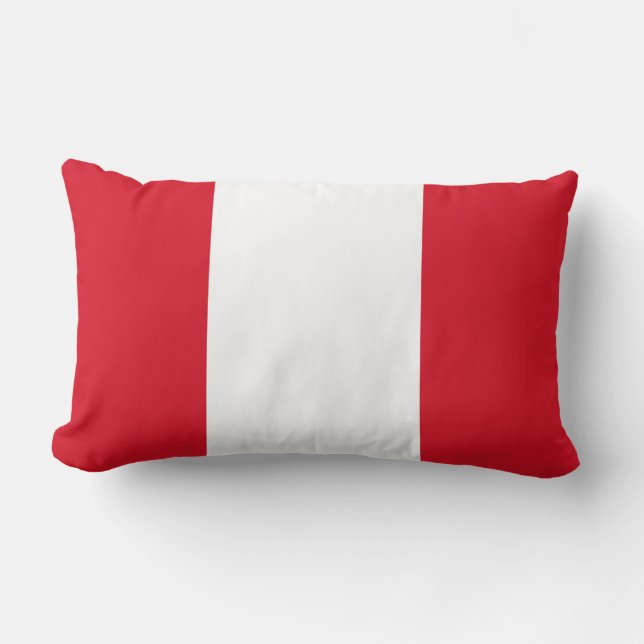 Peruanska flagga kudde (Framsida)