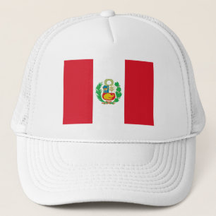 Peruanska flaggan keps