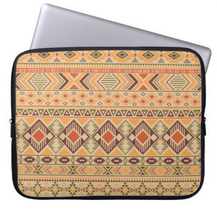 Peruanska indier: Geometrisk stamgästlös Laptop Fodral