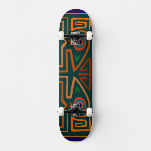 Peruanska Inka Stamfågels andar Skateboard