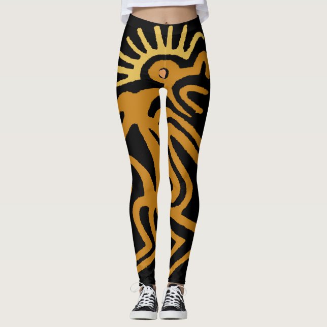 Peruanska Lediga Leggings (Framsida)
