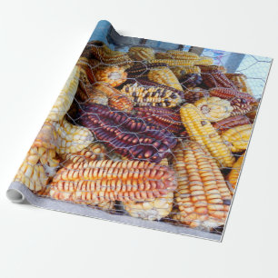 Peruanska majvariationer som slår in papper presentpapper