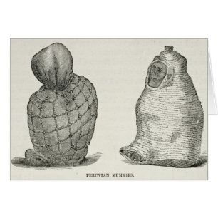 Peruanska mammor hälsningskort