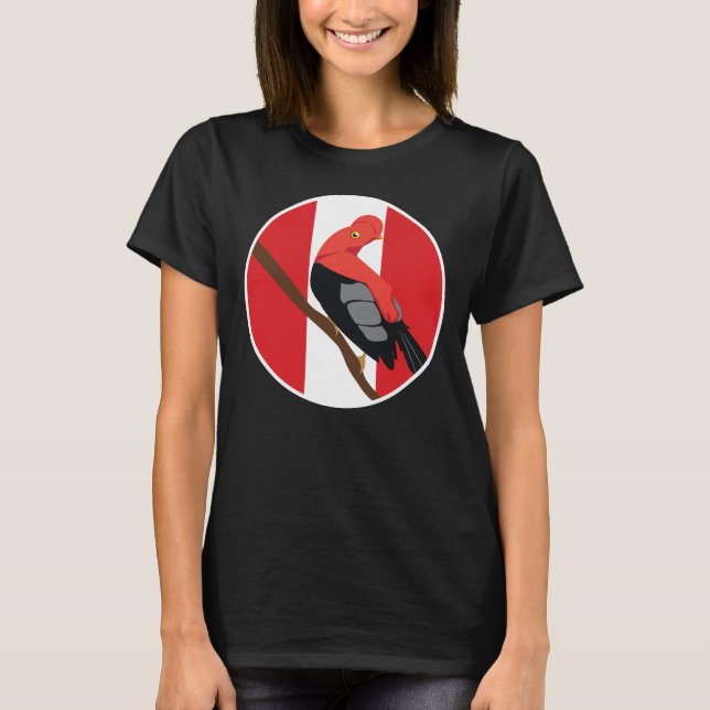 Peruanska peruanska kuken vid sten-Tunki-Peruanska T Shirt (Framsida)