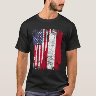 Peruanska rötter Halamerikanska Flagga Peru Flagga T Shirt