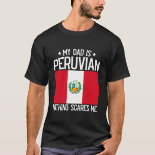 Peruanska rötter Peru Arv För T Shirt