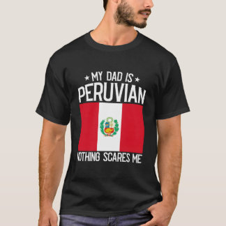 Peruanska rötter Peru Arv För T Shirt