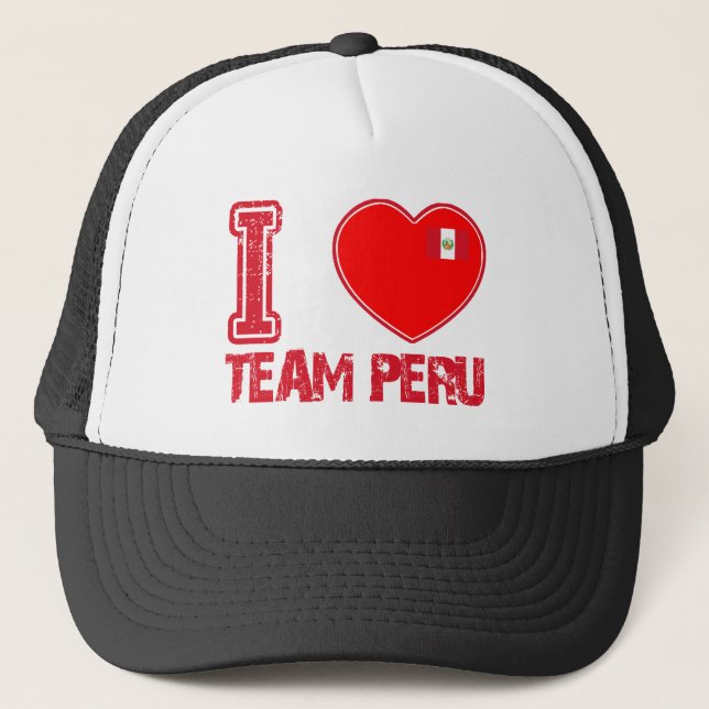PERUANSKA sportdesigner Truckerkeps (Framsida)
