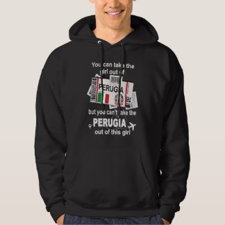 Perugia Ombordstigningskort Perugia Flickan Peru Hoodie