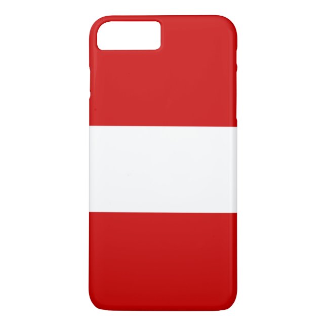 Perus flagga Case-Mate iPhone skal (Baksida)