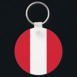 Perus flagga nyckelring<br><div class="desc">Perus flagga</div>