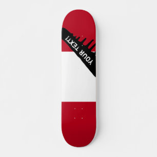 Perus flagga skateboard bräda 20 cm