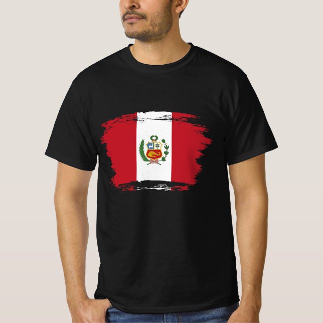 Perus flagga t shirt (Framsida)