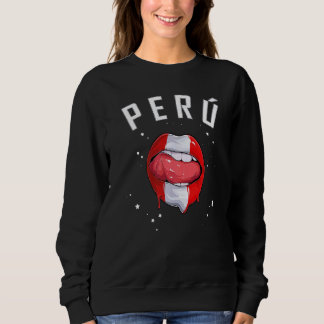 Perus fotbollsspelare och idrottslag Peruanska Flä T Shirt
