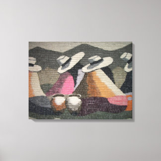 Perus Gossip Girls Wall Canvas