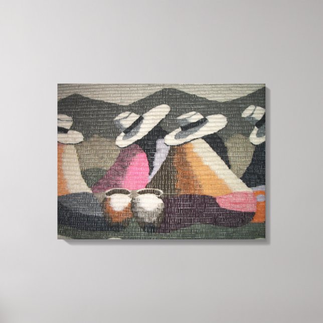 Perus Gossip Girls Wall Canvas (Framsida)